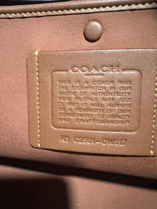 COACH Deep Burgundy Leather Dome Satchel - Picture 4 of 4